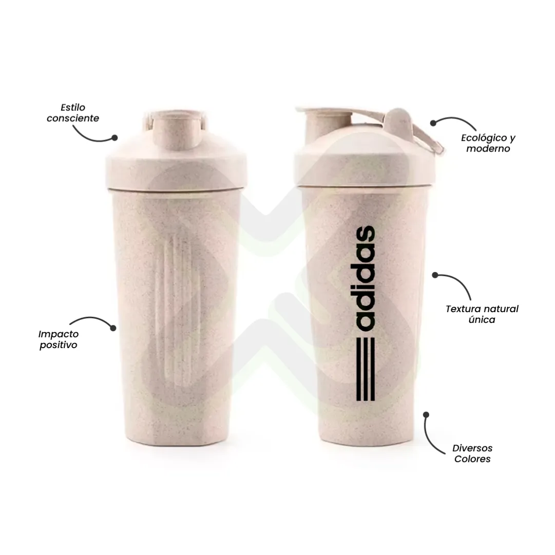Shaker Fibra De Trigo personalizado para empresas