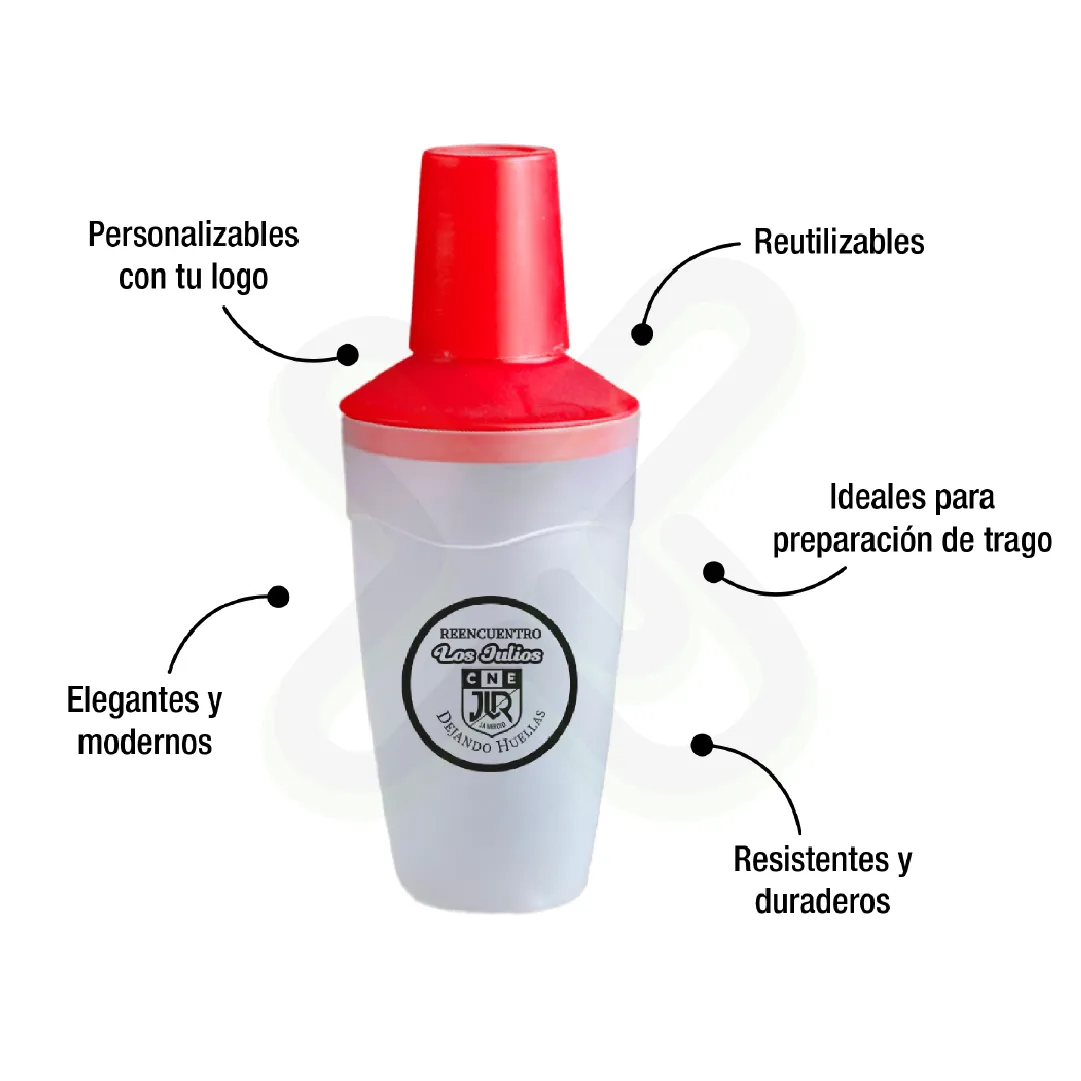 Shaker Pavonado 16 Oz publicitario para empresas