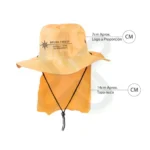 Sombrero Safari Con Tapa Nuca personalizado con logo