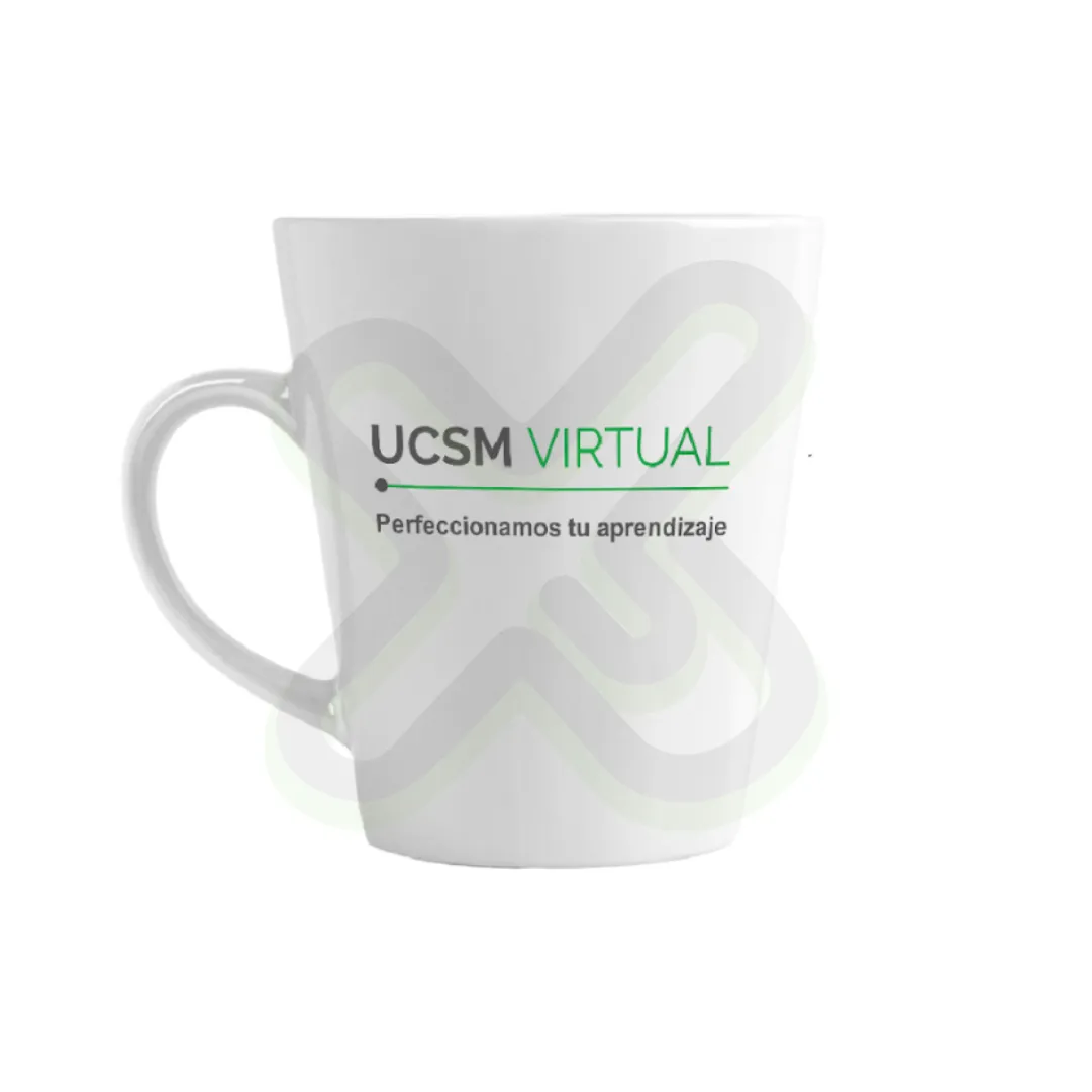 Taza Conica 11 Oz personalizado con logo