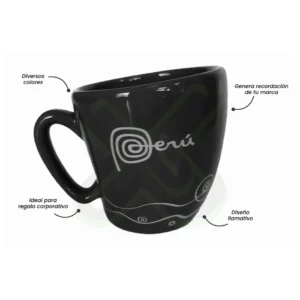 Taza De Ceramica Inclinada publicitario para empresas