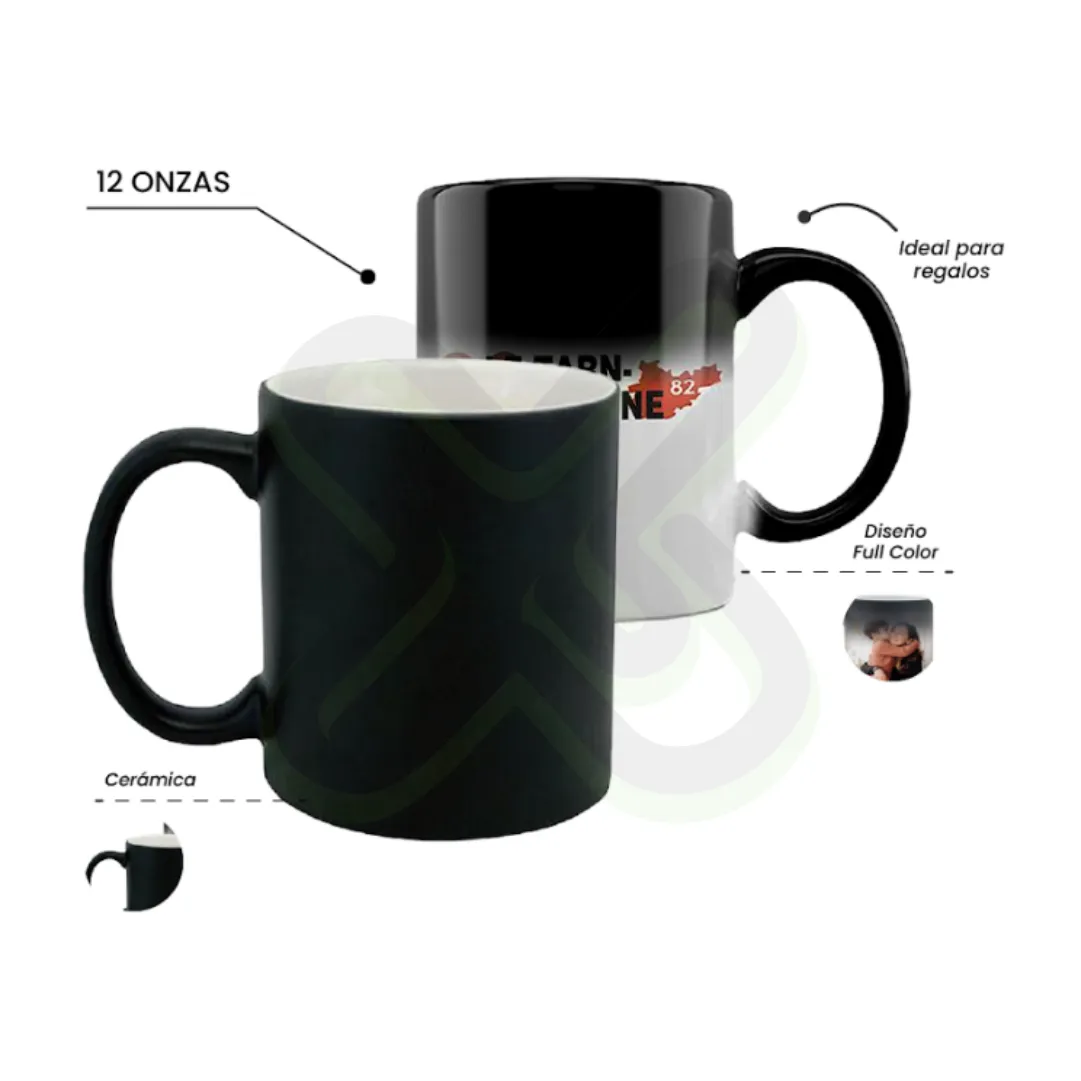 Taza Magica 11 Oz personalizado con logo