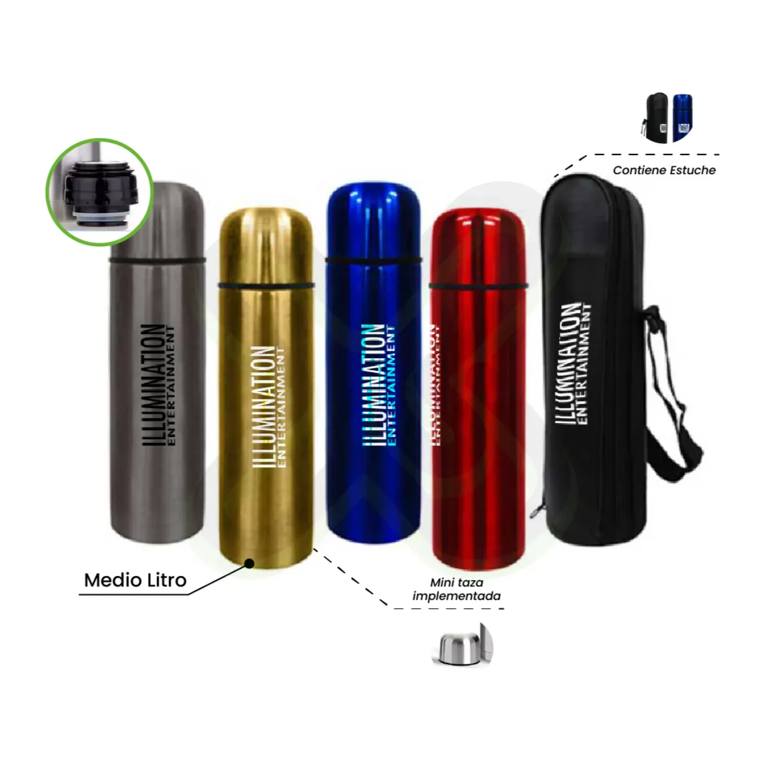 Thermo Cafetero 500Ml personalizado con logo