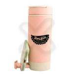 Tomatodo Cafetero Fibra De Trigo 350Ml Con Soporte Telefono personalizado con logo
