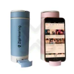 Tomatodo Cafetero Fibra De Trigo 350Ml Con Soporte Telefono