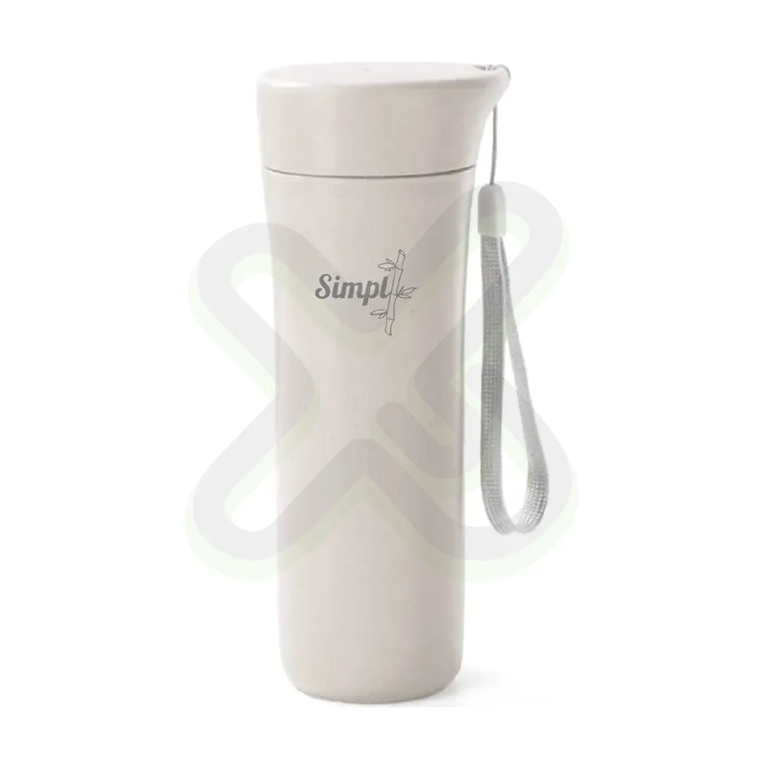 Tomatodo Cafetero Fibra De Trigo 400Ml personalizado con logo
