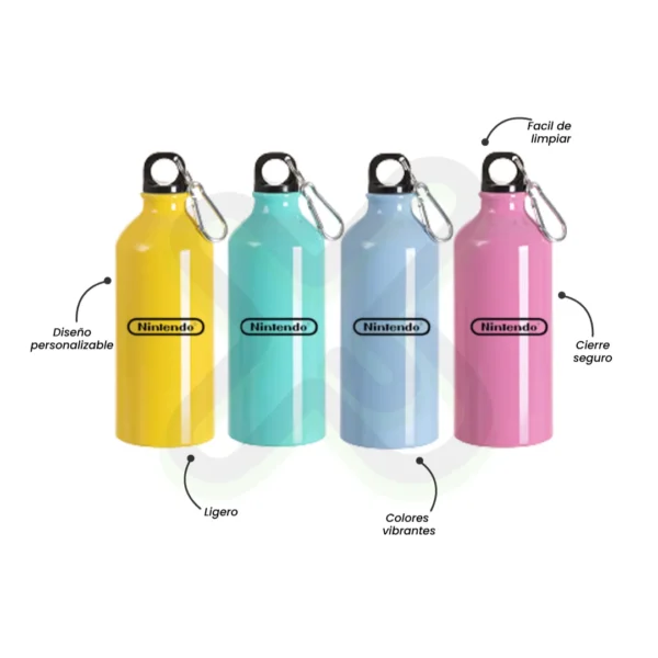 Tomatodo De Aluminio De Colores personalizado para empresas