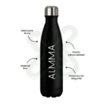 Tomatodo Metalico Tipo Botella 350Ml publicitario para empresas