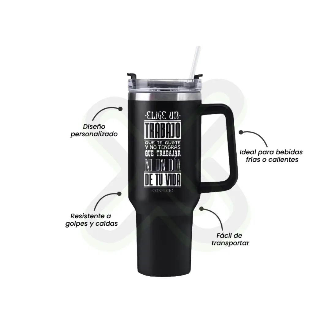 Tomatodo Thumbler Tipo Stanley publicitario para empresas