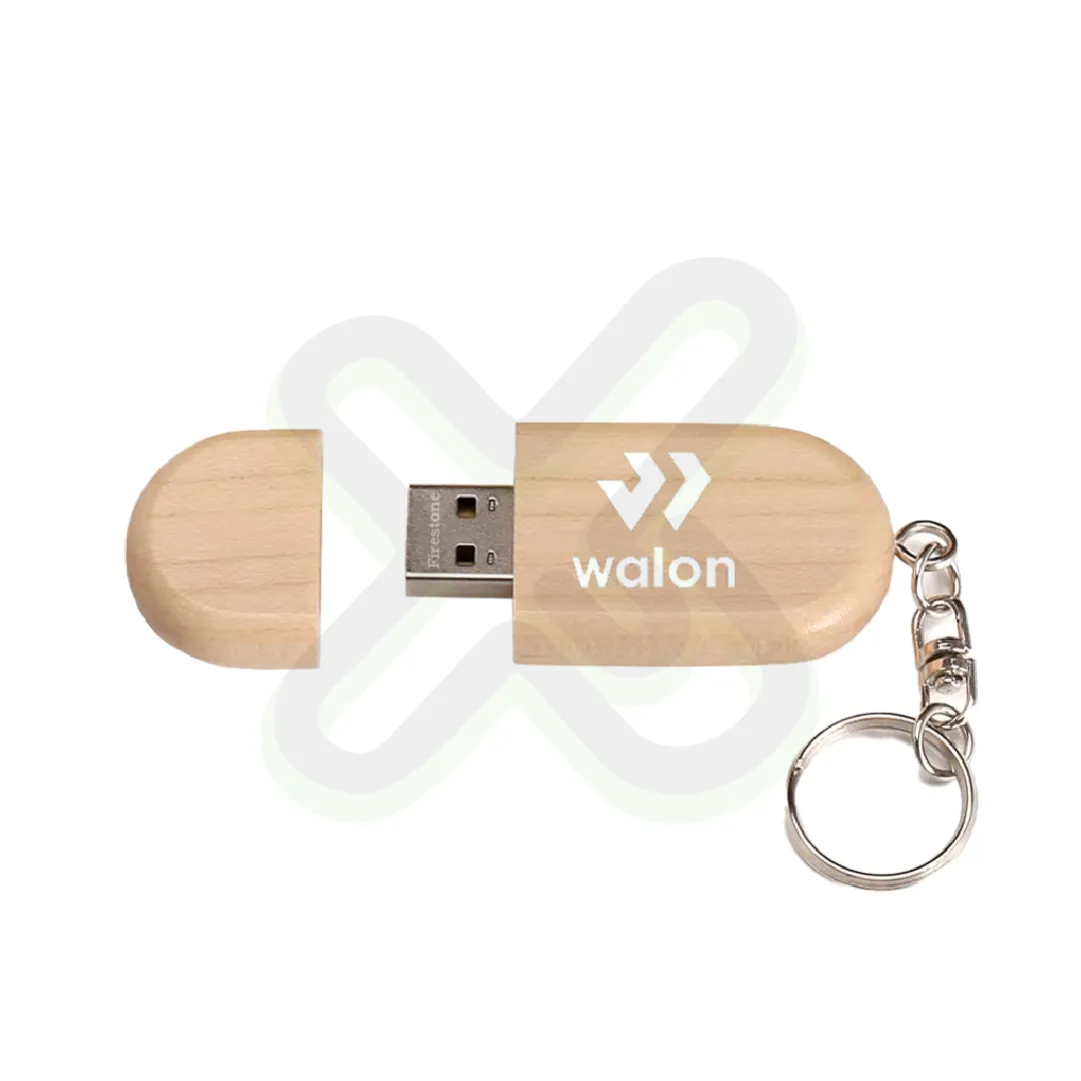 Usb Ecologico Bamboo personalizado con logo
