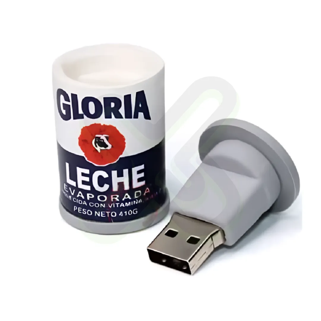 Usb Plastisol Relieve 3D personalizado con logo