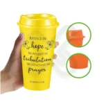 Vaso Mug Cafetero Plastico personalizado con logo