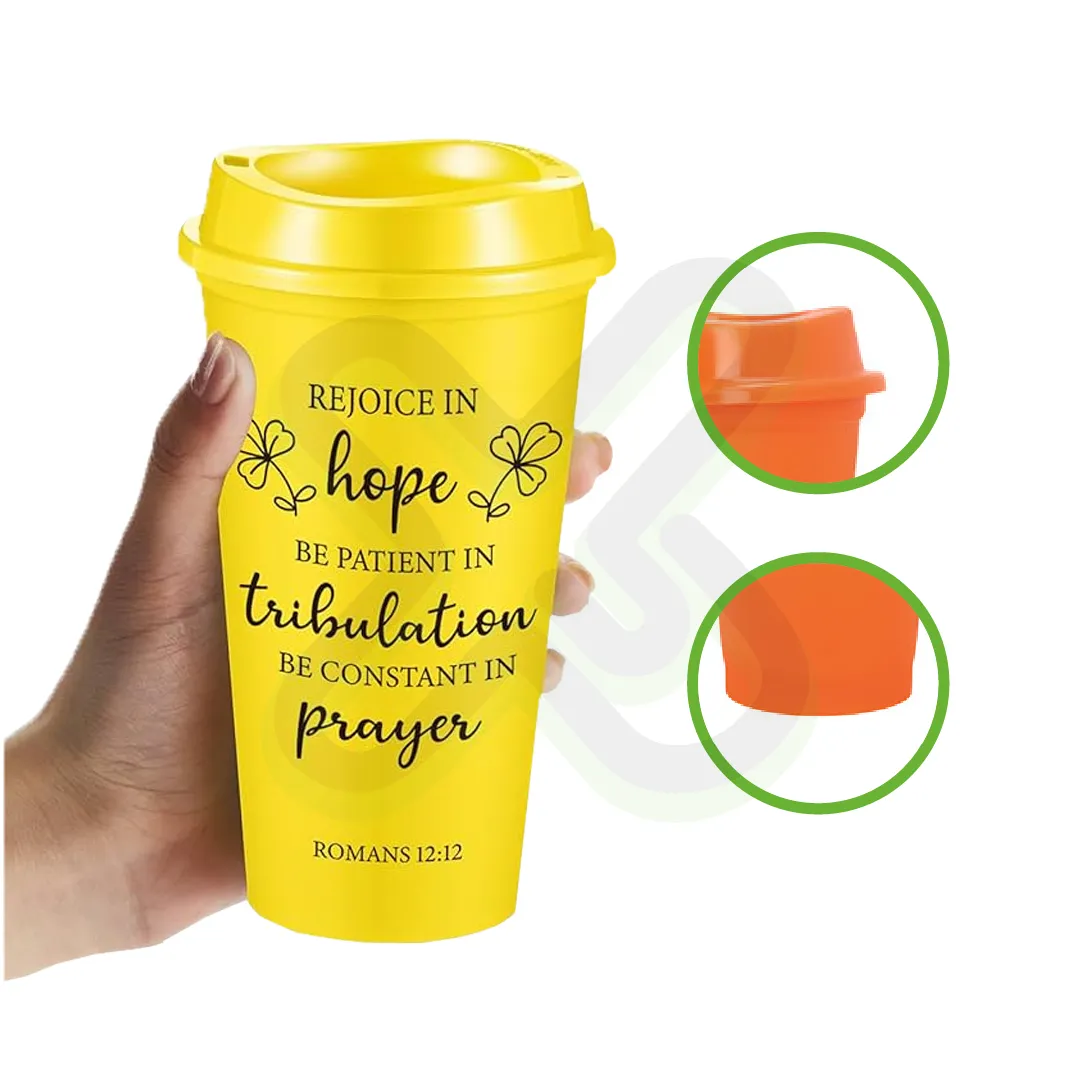 Vaso Mug Cafetero Plastico personalizado con logo
