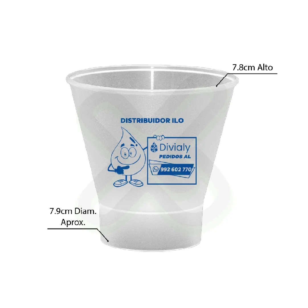 Vaso Pisquero 5 Oz personalizado con logo