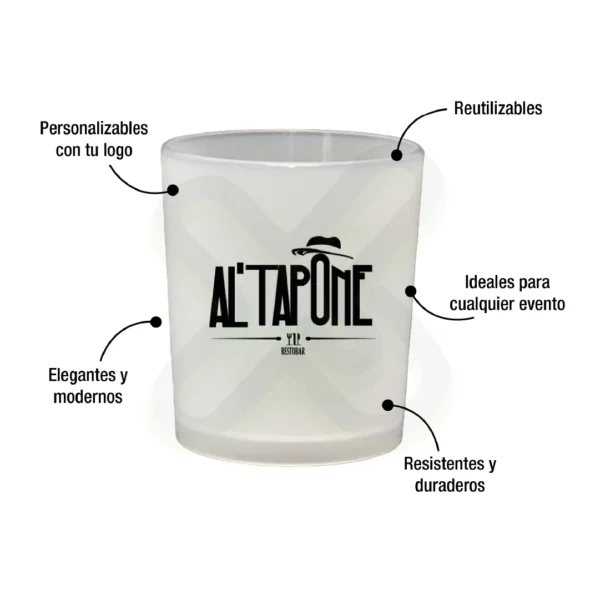 Vaso Whiskero Pesad 13 Oz personalizado para empresas