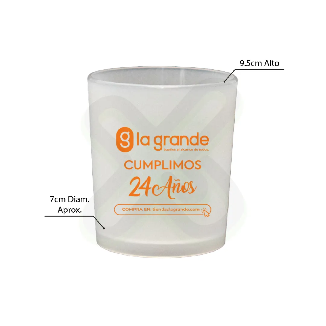 Vaso Whiskero Pesad 13 Oz personalizado con logo