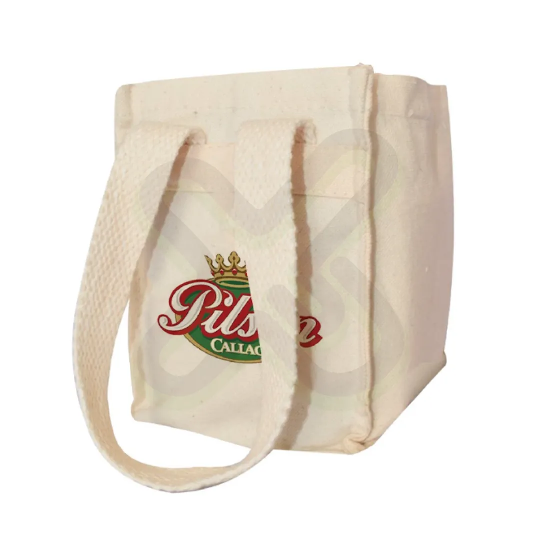 Bolsa De Super Para Botellas personalizado con logo