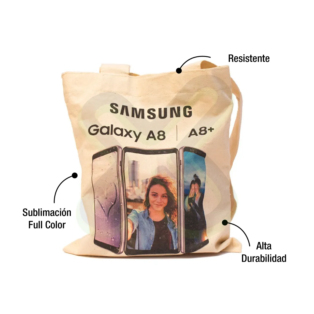 Bolsa Tocuyo Doble Asa 115 Gr De 45 35 publicitario para empresas