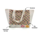 Bolsa Tocuyo Triangular publicitario para empresas