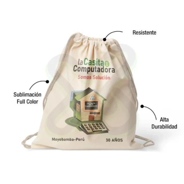 Bolso Sport Tocuyo 35 30 personalizado para empresas