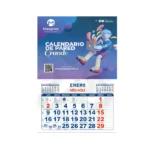 Calendario De Pared Corporativo Con Ojal Hera
