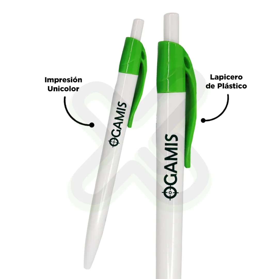 Lapicero Plastico 12