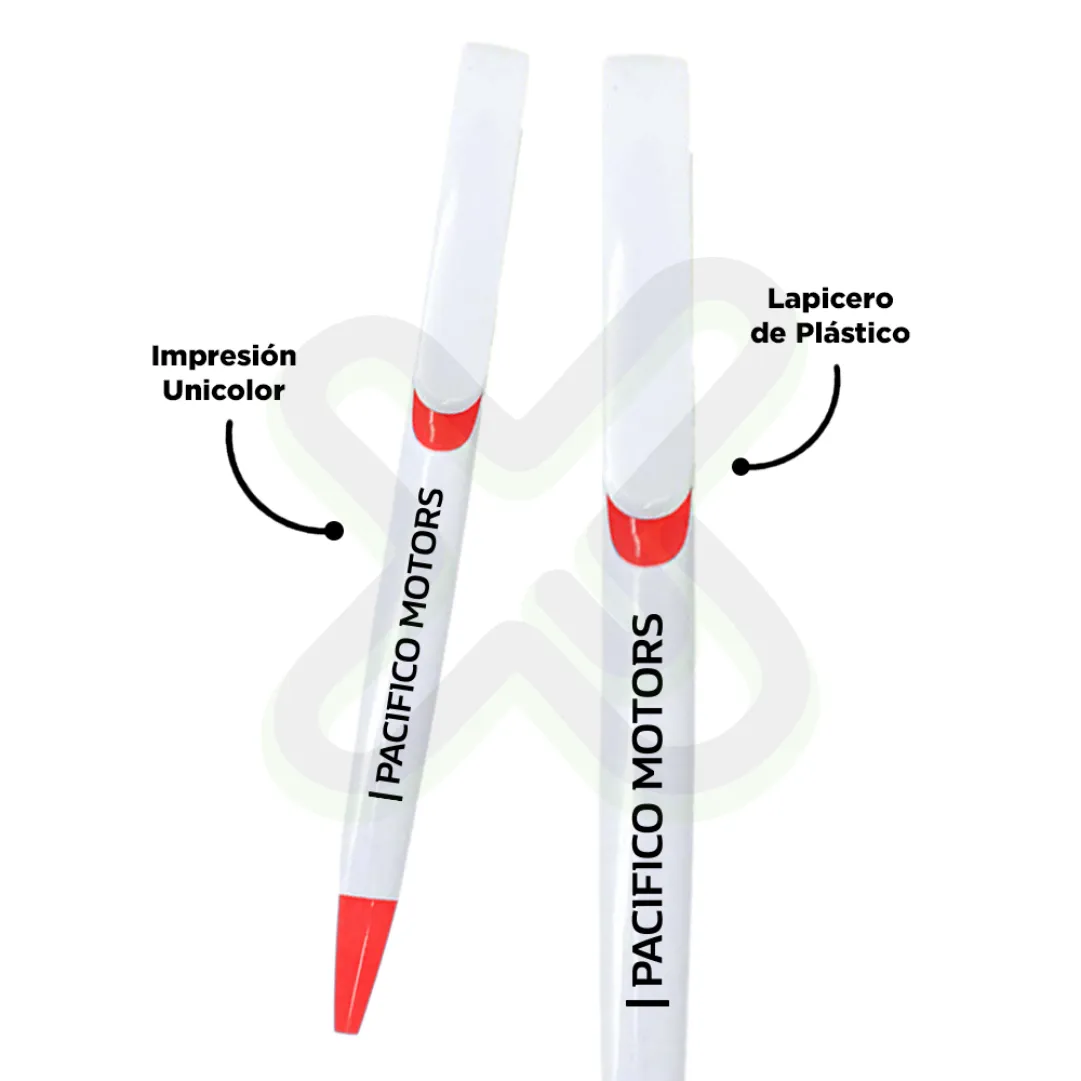 Lapicero Plastico 17 personalizado con logo