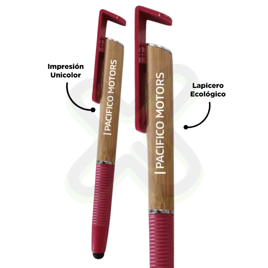 Lapicero Bámbu Fibra De Trigo C/Touch