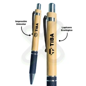 LAPICERO BAMBOO CON METAL
