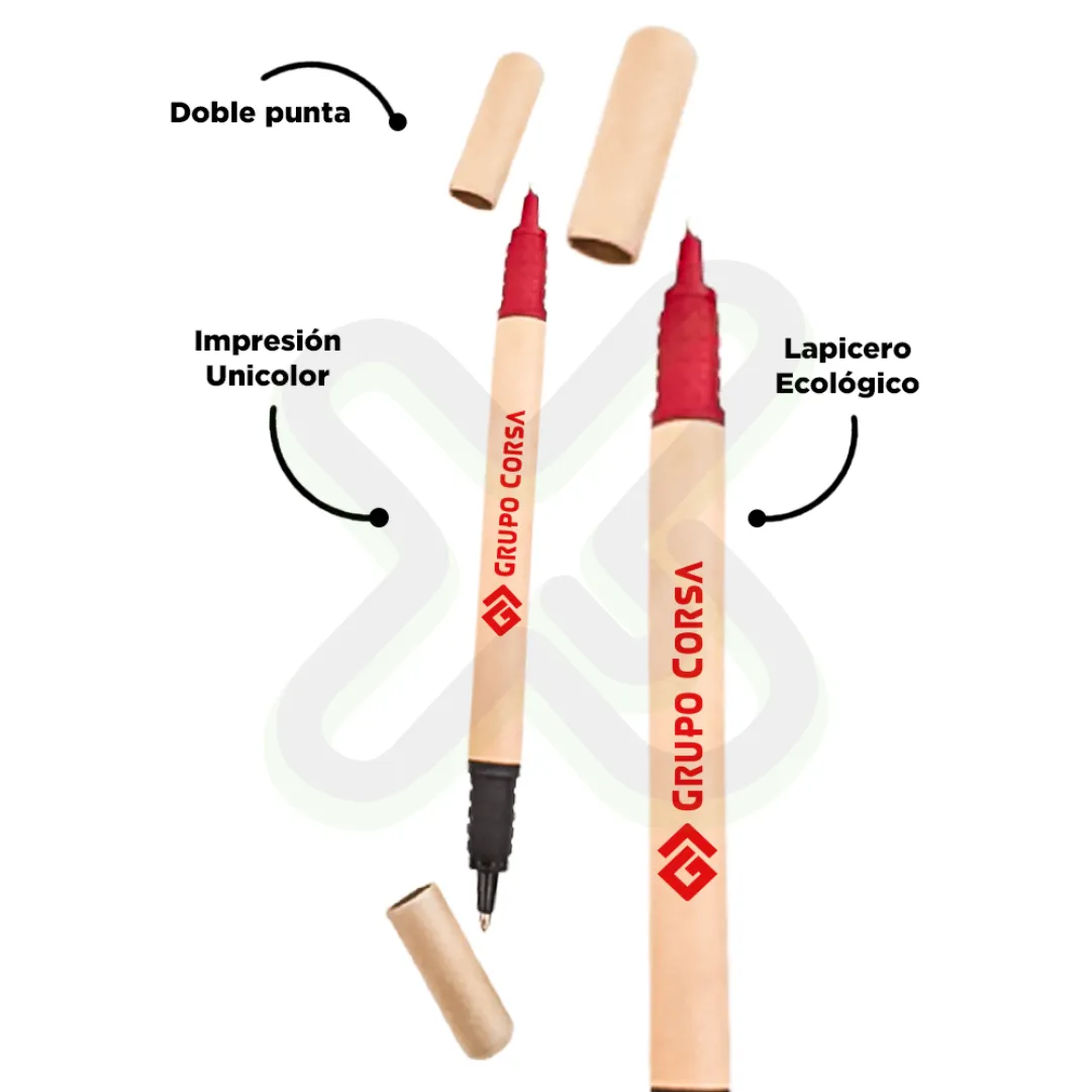 Lapicero Ecologico 5 personalizado con logo