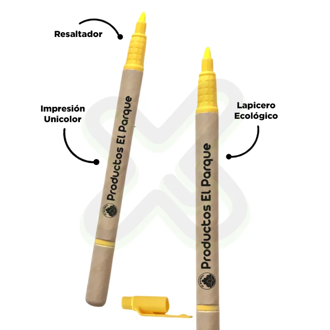 Lapicero Ecologico 6 personalizado con logo
