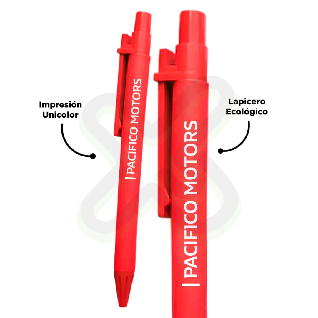 Lapicero Ecologico 7 personalizado con logo