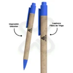 Lapicero Fibra De Trigo personalizado con logo