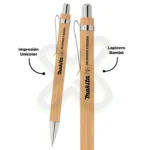 Lapicero Bamboo 2 personalizado con logo