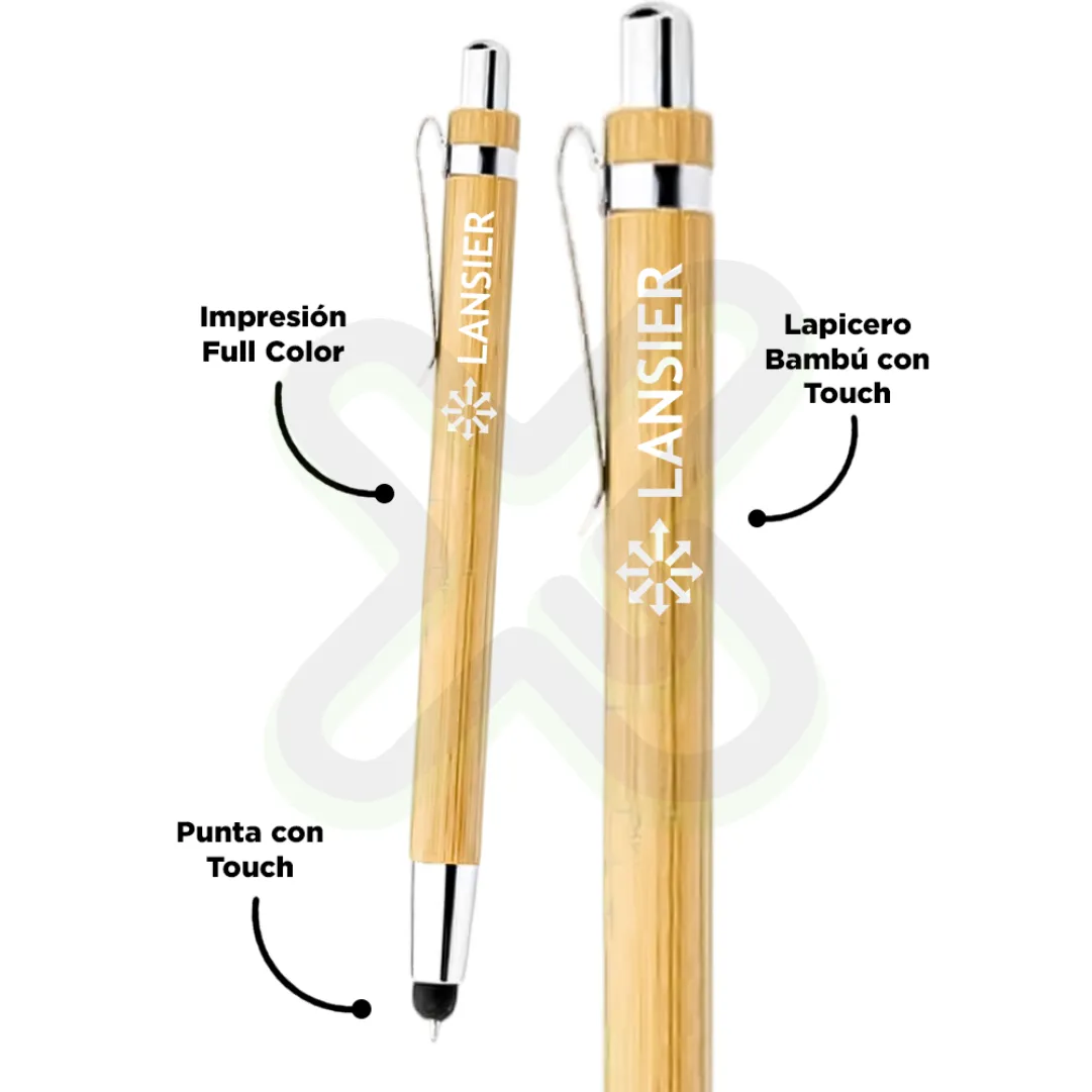 Lapicero Bamboo + Touch