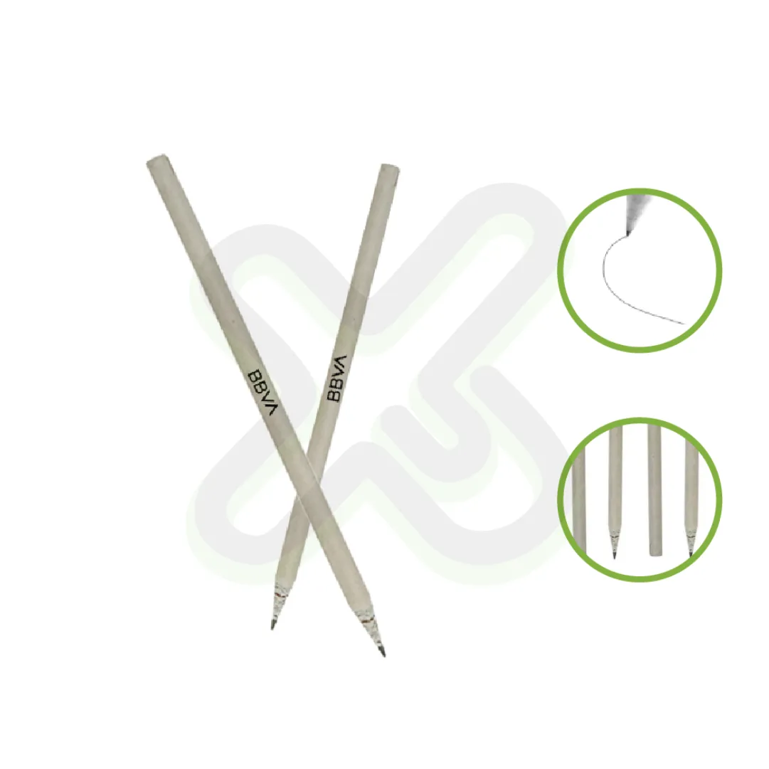 Lapiz De Carton 2B personalizado con logo