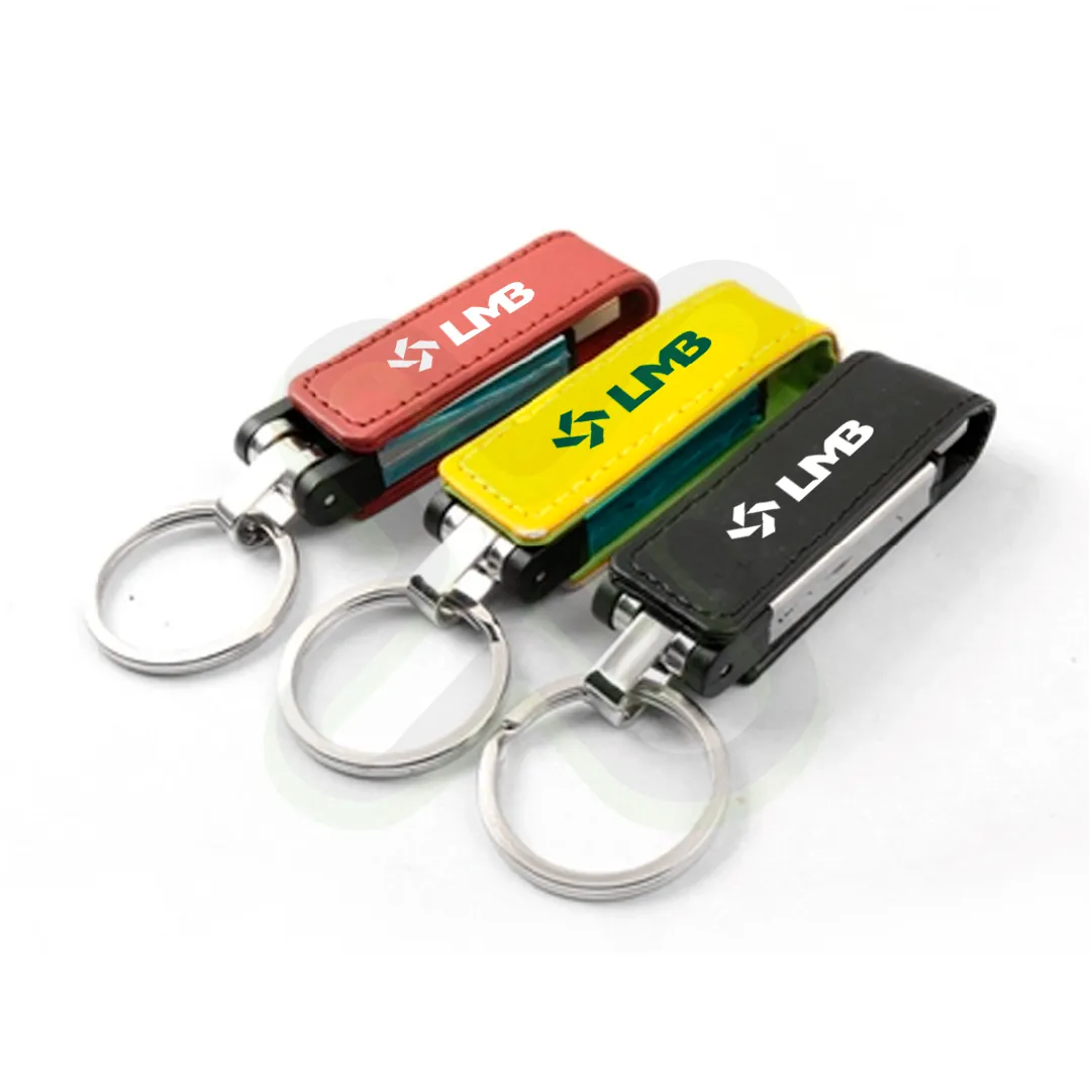 Usb De Cuero Luxor 32 Gb personalizado con logo