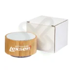Parlante Bluetooth De Bamboo personalizado con logo