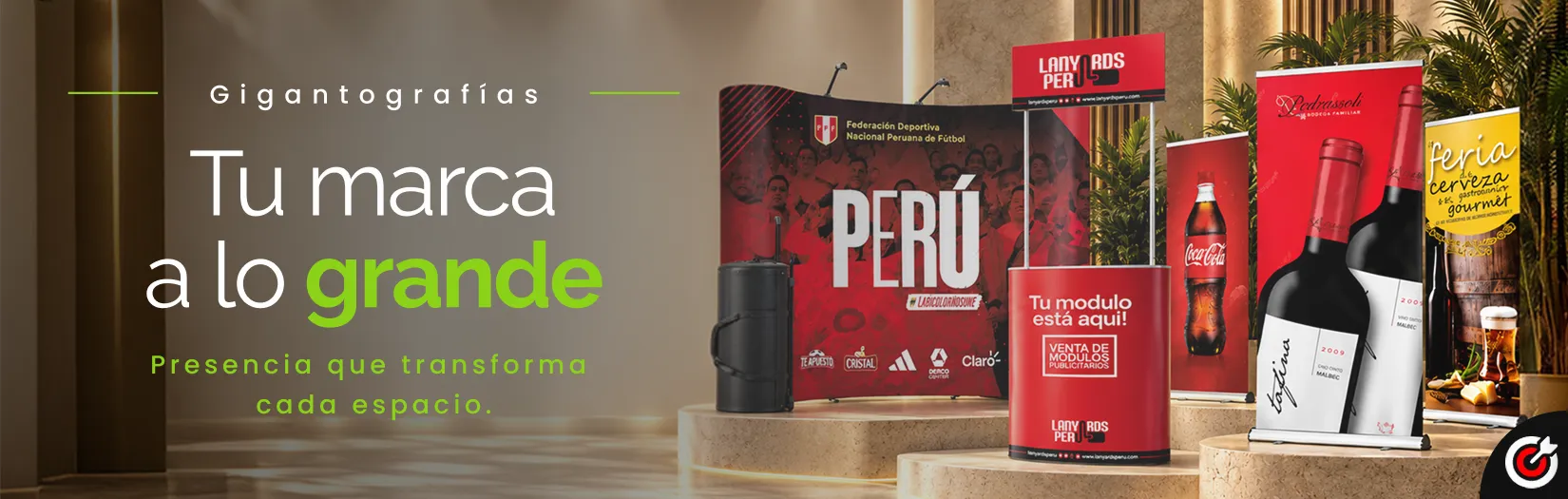 Gigantografías publicitarias personalizadas para empresas y eventos