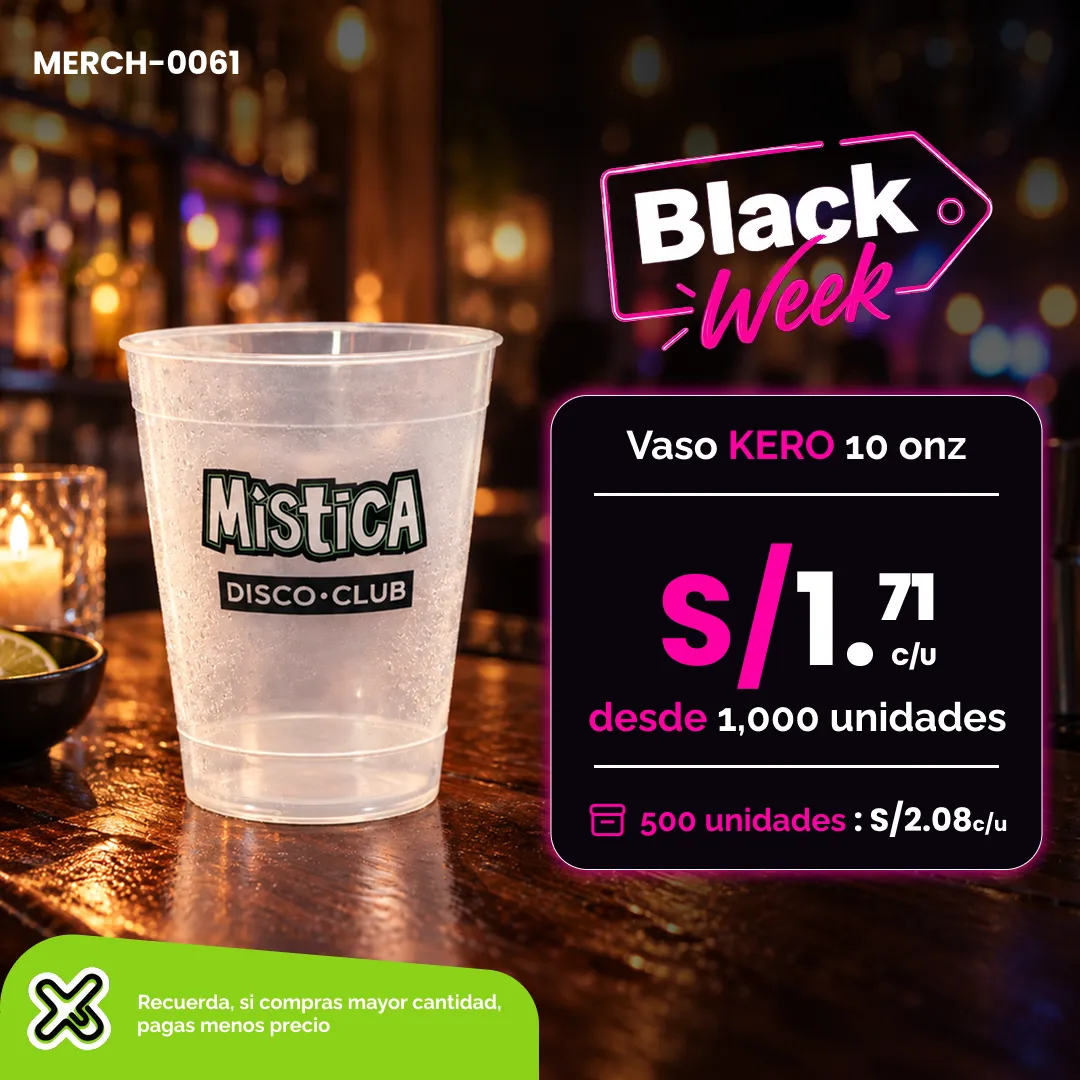 Vaso Kero 10 Oz personalizado para empresas