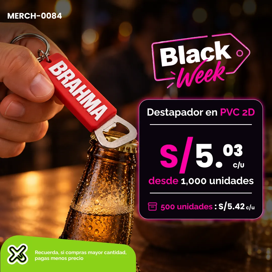 Destapador En Pvc personalizado para empresas