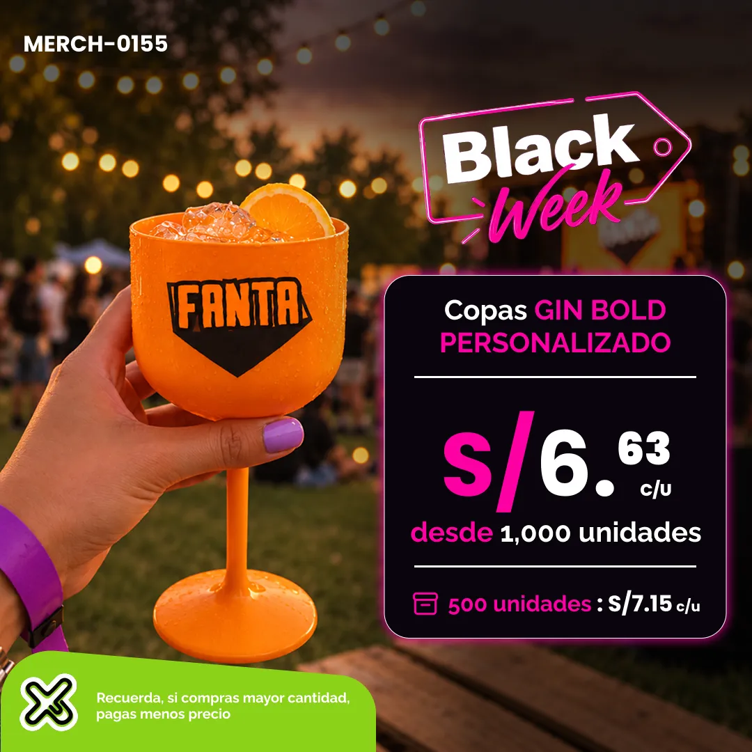 Copa Gin Bold Personalizado personalizado para empresas
